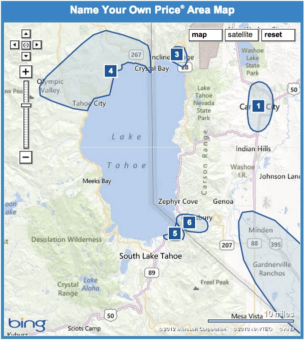 Priceline Lake Tahoe 