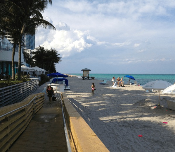 Beach At Westin Diplomat