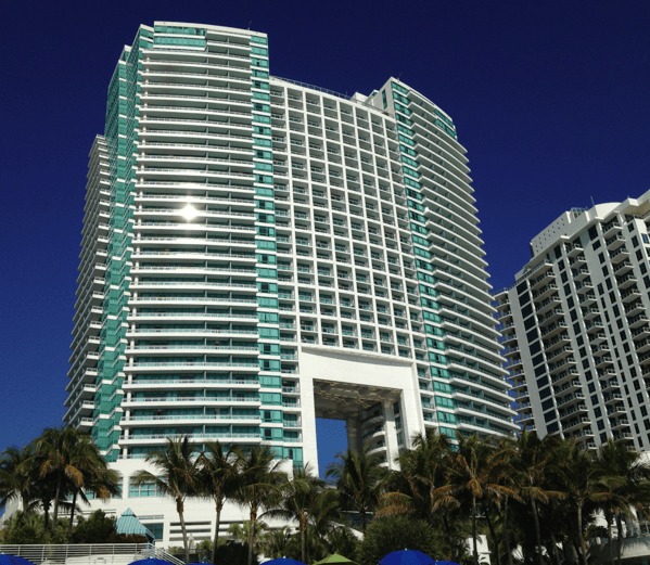 Westin Diplomat From Beach