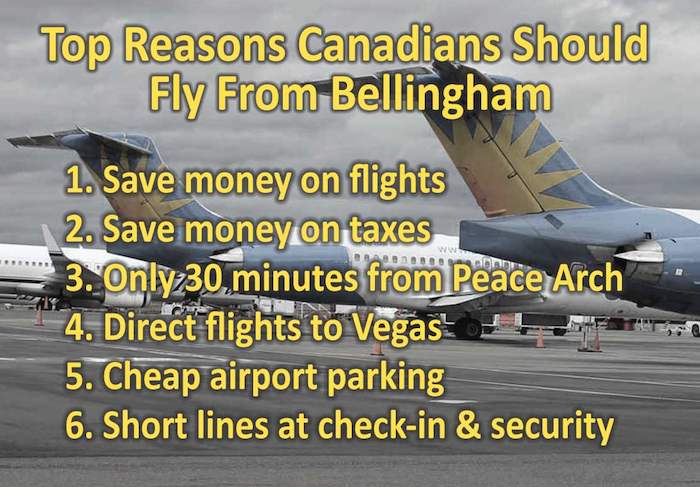 Reasons to Fly From Bellingham for Canadians
