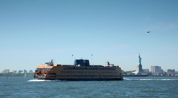 Staten Island Ferry to View Statue of Liberty