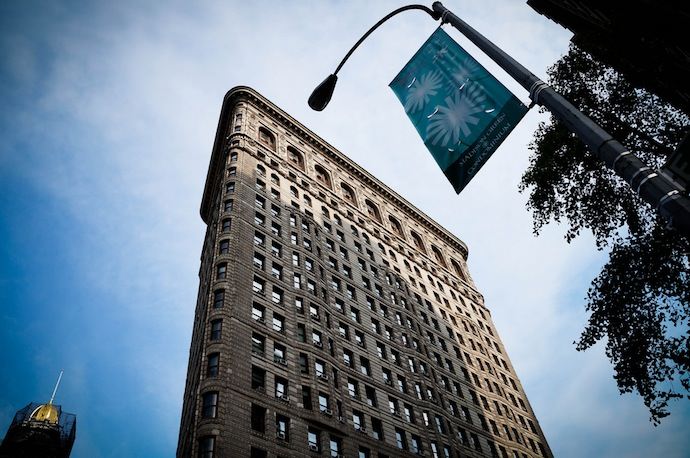 Flatiron Building in Manhattan