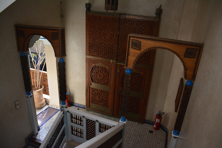 Marrakech Riad Puchka Stairwell