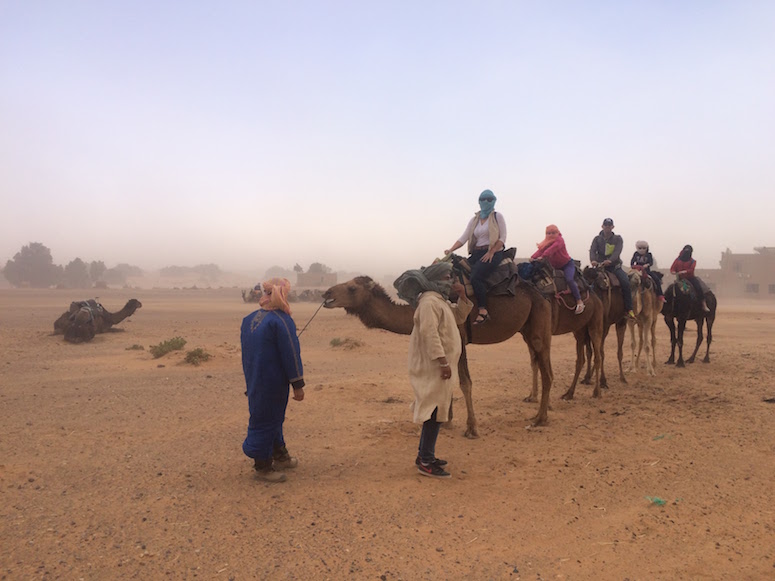 Morocco Desert Tour Sahara Desert Wind Storm.