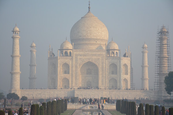 Taj Mahal in the morning