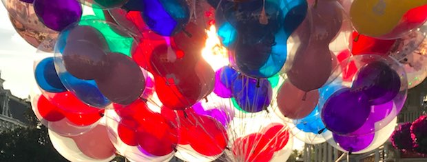 Balloons at Disney World