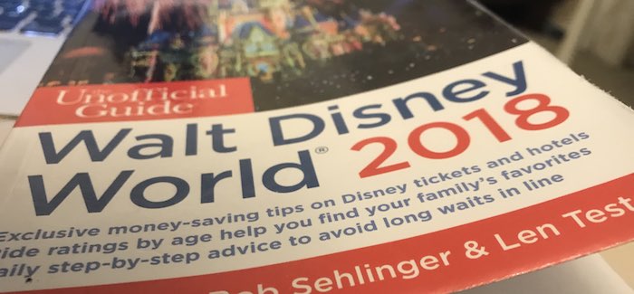 Book Cover - Unofficial Guide to Walt Disney World